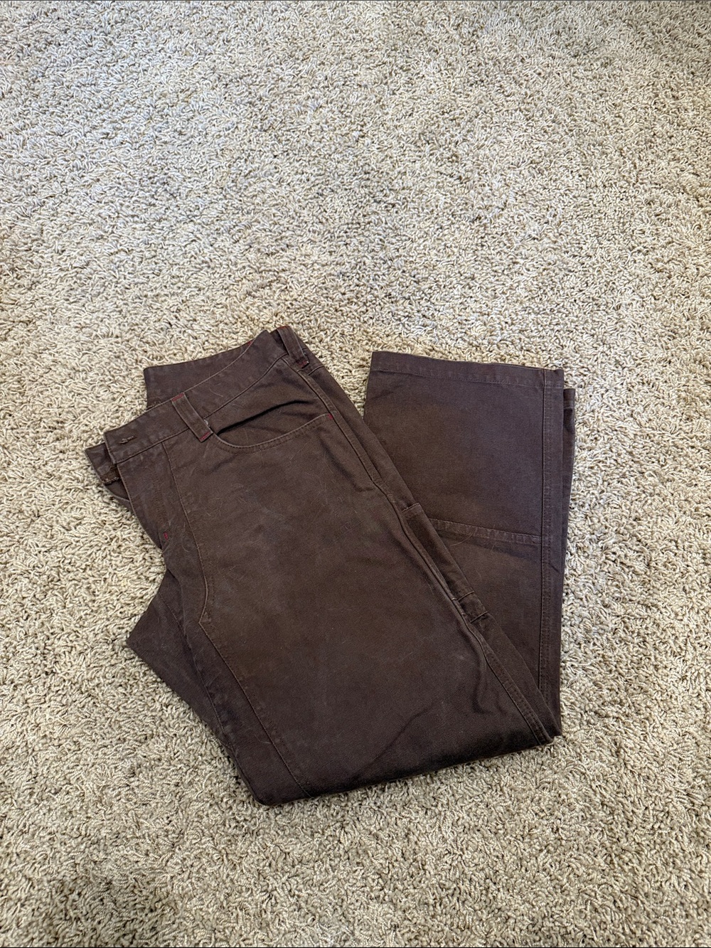 Dickies Women's Dark Brown Corduroy Jeans